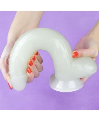 10'' Lumino Play Dildo - Niebieskie Dildo