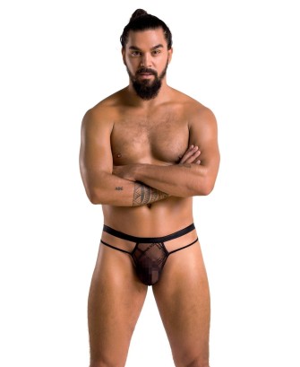 029 THONG COLLIN black L/XL - Passion