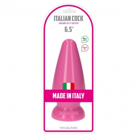 Plug-Italian Cock 6,5""Pink