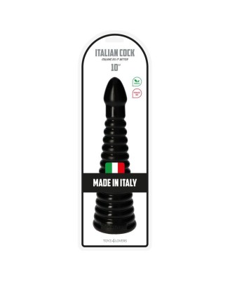 Plug-Italian Cock 10""Black