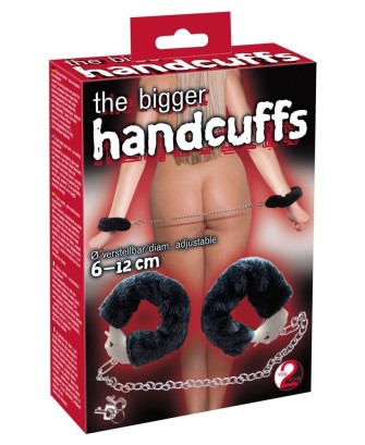 Bigger Furry Handcuffs 6-12cm