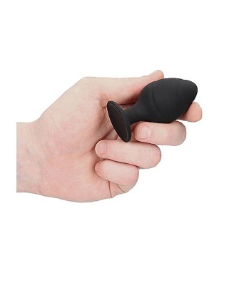 Swirled Butt Plug Set - Black