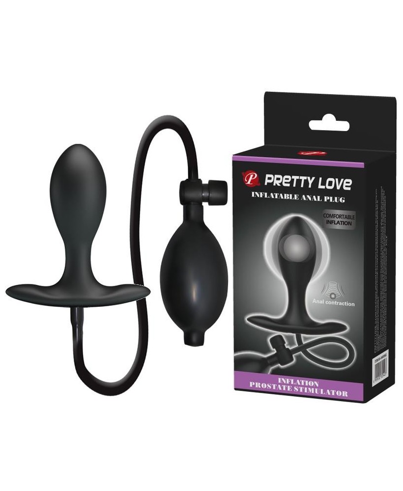 PRETTY LOVE - INFLATABLE ANAL PLUG - Pompowany Korek Analny