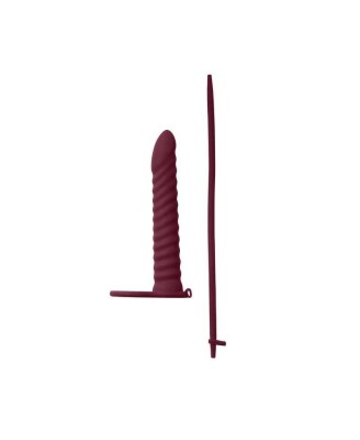 Strap-on Pure Passion Rori Wine Red
