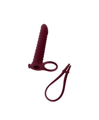 Strap-on Pure Passion Rori Wine Red