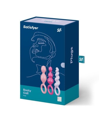 Zestaw-Satisfyer Plugs colored (set of 3)