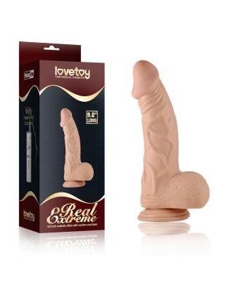 9"" Real Extreme Dildo Flesh
