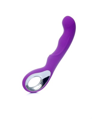 Vibrator G-spot 10 functions USB Purple