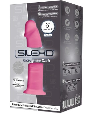 Model 2 6"" Pink Box Glow in the Dark