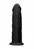 Silicone Dildo Without Balls - 15,3 cm - Black