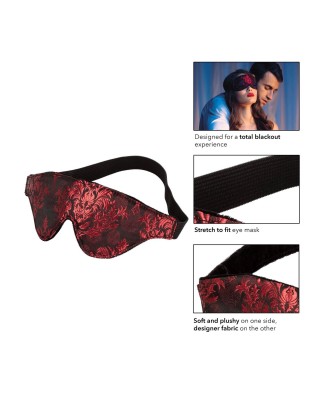 Scandal Blackout Eyemask - Wzorzysta Maska na Oczy