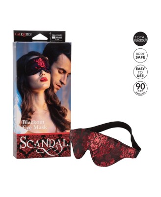Scandal Blackout Eyemask - Wzorzysta Maska na Oczy