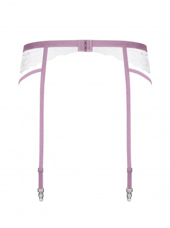 Bielizna-Lilyanne pas do pończoch biały L/XL