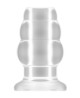 No.51 - Large Hollow Tunnel Butt Plug - 5 Inch - Translucent - Tunel Korek Analny