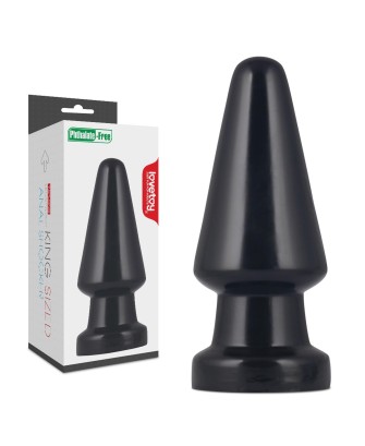 7" King Sized Anal Shocker - Czarny Korek Analny