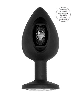 N0. 91 - Self Penetrating Butt Plug - Black