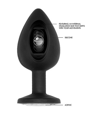 N0. 91 - Self Penetrating Butt Plug - Black