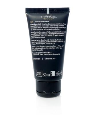 Żel/sprej-Titan GEL GOLD 50ml.( ORGINAL )