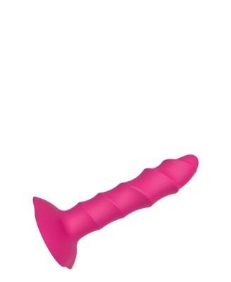 CHEEKY LOVE TWISTED PLUG WITH SUCTION CU