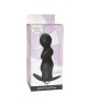 Plug-Anal Spiral Vibrating Black