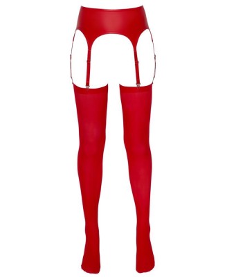 Suspender Belt Red L/XL
