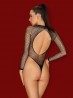 Bielizna-B125 body czarne  S/M/L