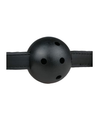 Knebel-Ball Gag With PVC Ball - Black
