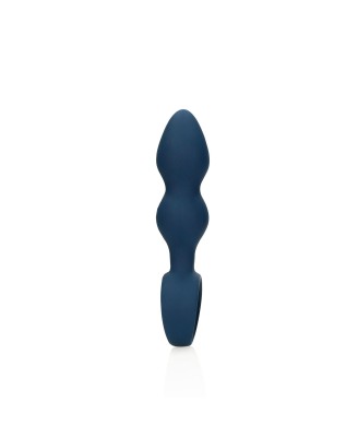Teardrop Shaped Anal Plug - Large - Baltic Blue