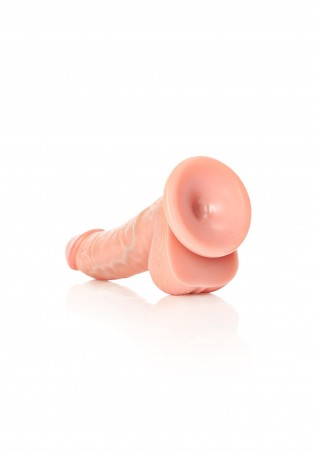 Curved Realistic Dildo  Balls  Suction Cup - 6""""/ 15,5 cm