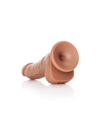 Curved Realistic Dildo  Balls  Suction Cup - 6""""/ 15,5 cm
