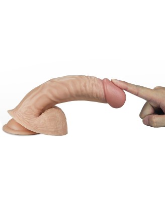 8.5"" Real Extreme Dildo Flesh