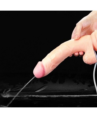 9"" Soft Ejaculation Cock With Ball