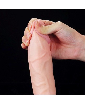 9"" Soft Ejaculation Cock With Ball