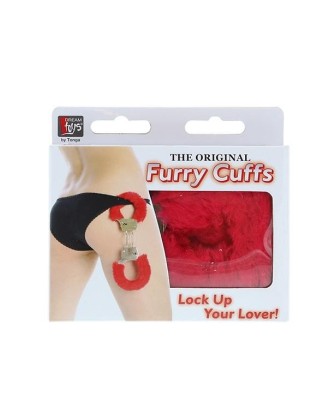 DREAM TOYS HANDCUFFS WITH PLUSH RED