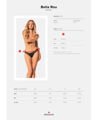 Bielizna-Bella Rou figi   XS/S