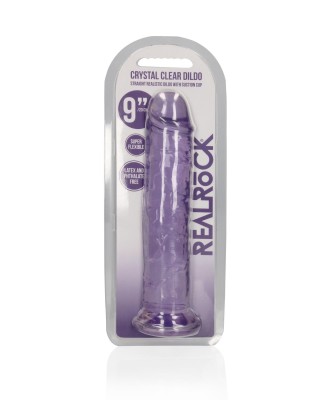 Straight Realistic Dildo with Suction Cup - 9'' / 23