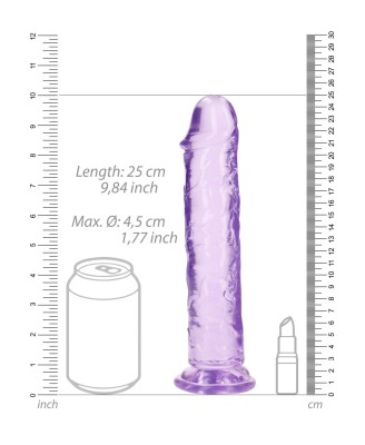 Straight Realistic Dildo with Suction Cup - 9'' / 23