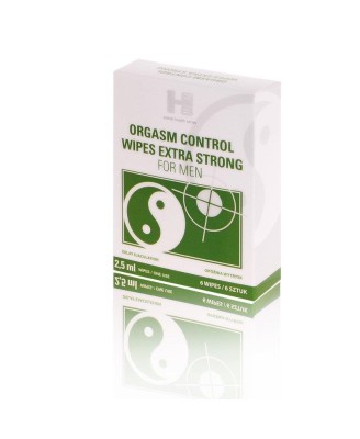 Supl.diety-Orgasm Control Wipes 6szt.