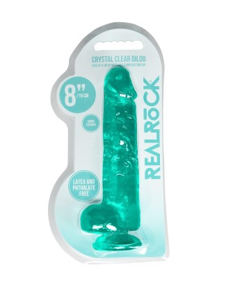 Realistic Dildo with Balls - 8""""/ 21 cm