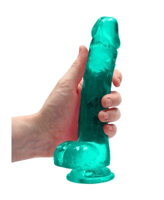 Realistic Dildo with Balls - 8""""/ 21 cm