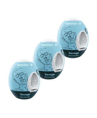 Masturbator-Eggs (set of 3 Savage)