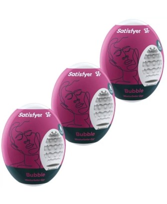 Masturbator-Eggs (set of 3 Bubble)