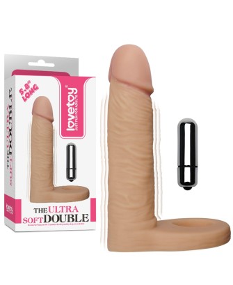 5.8" The Ultra Soft - Realistyczne Dildo z Wibratorem
