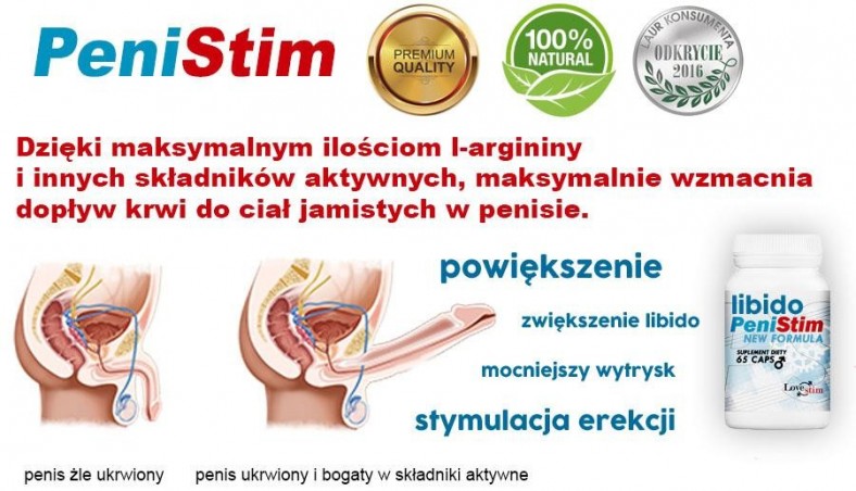 Supl.diety-Penistim 65kaps