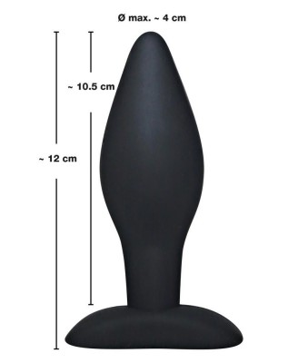 Black Velvets Large Plug