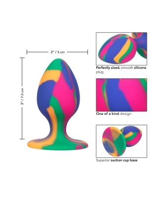 Cheeky Medium Tie-Dye Plug Multicolor