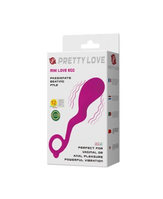 PRETTY LOVE- MINI LOVE EGG, 12 vibration functions