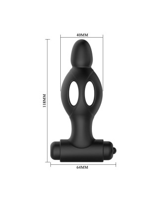 MR PLAY - SILICONE VIBRATING ANAL PLUG