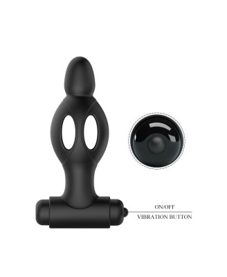 MR PLAY - SILICONE VIBRATING ANAL PLUG
