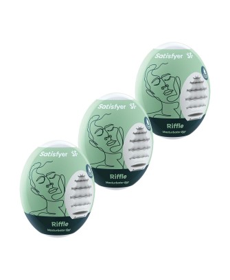 Masturbator-Eggs (set of 3 Riffle)